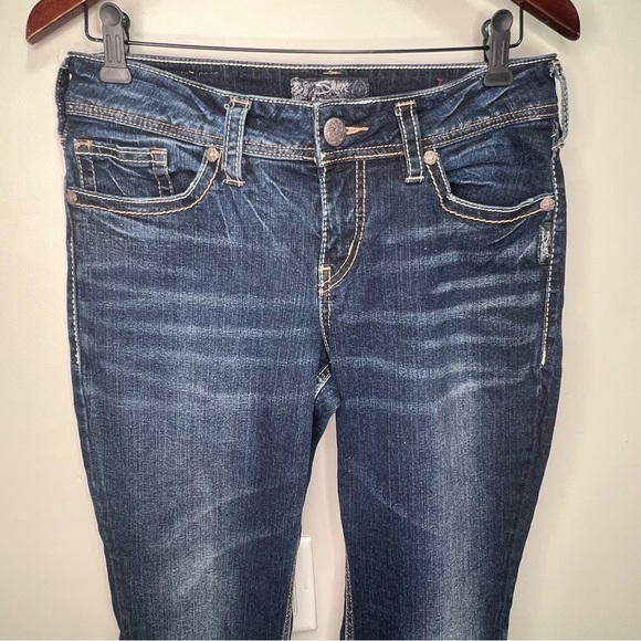 SILVER Jeans Suki Mid Baby Boot Jeans Size 28/31 - Picture 2 of 12